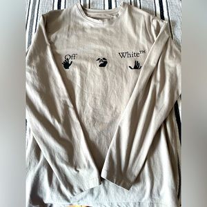 Off-White long sleeve shirt